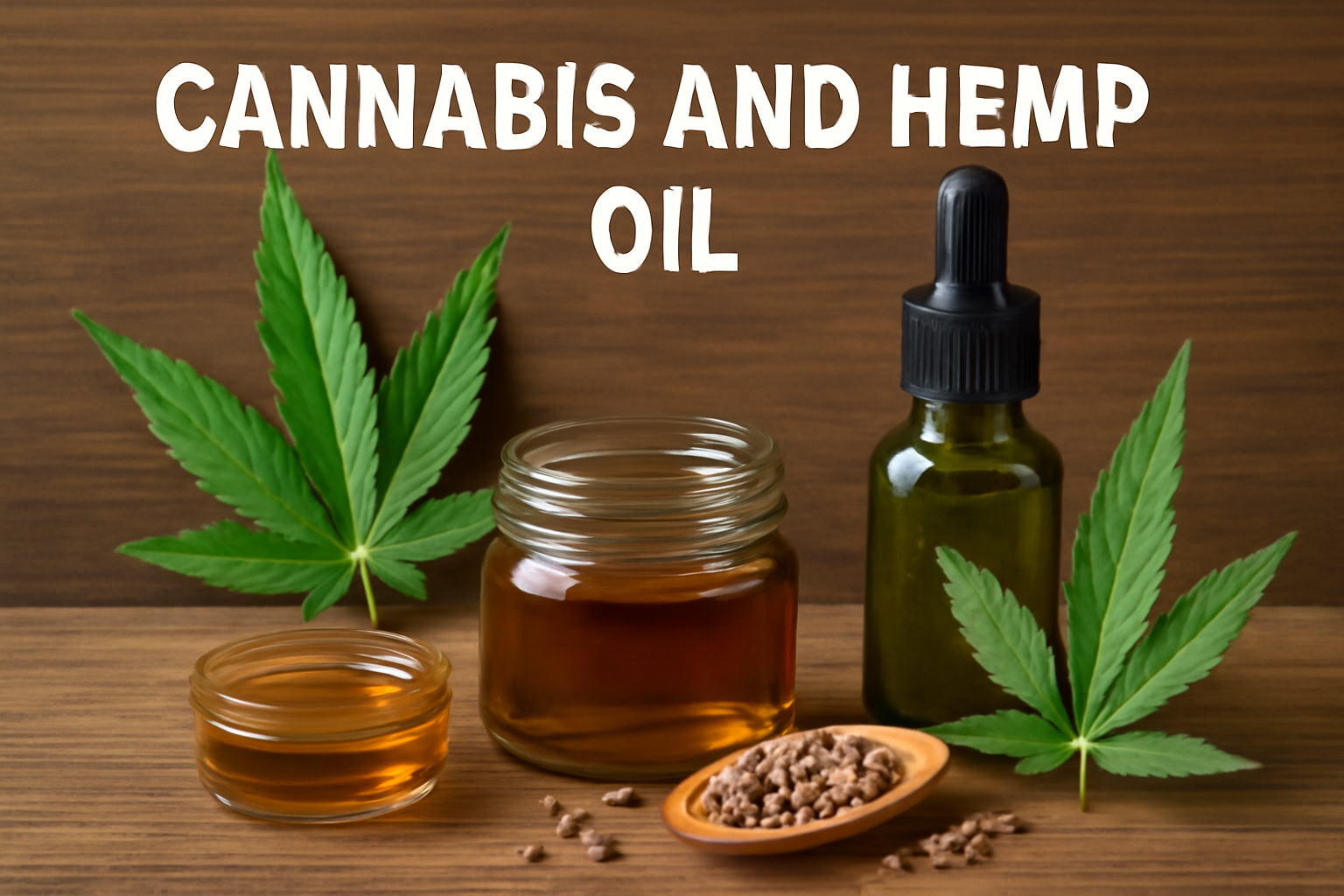 Cannabis and Hemp Oil