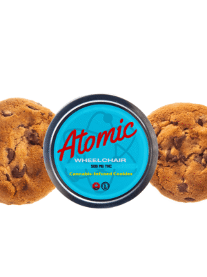 500mg Chocolate Chip Cookie – Atomic Wheelchair: The Ultimate Edible Experience