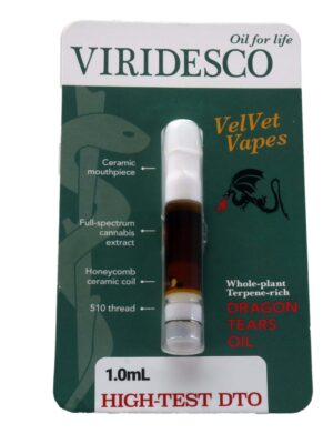 Viridesco – High-Test Dragon Tears Vape Carts
