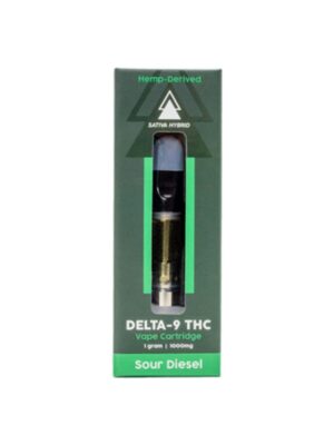 Buy Delta-9 THC Vape Cartridge – Sour Diesel from Elite Cannacy