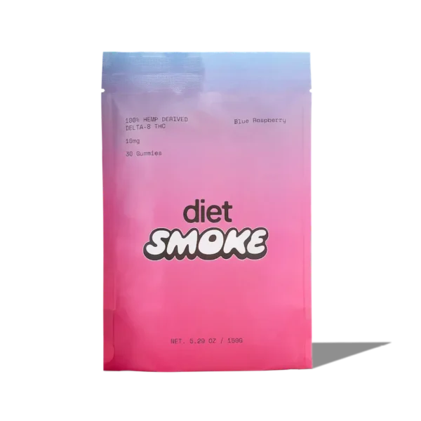 Blue Raspberry Gummies (10mg Delta-8 THC)