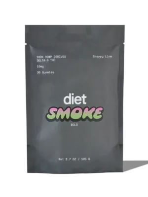 Diet Smoke Cherry Lime D9 Gummies (10mg)