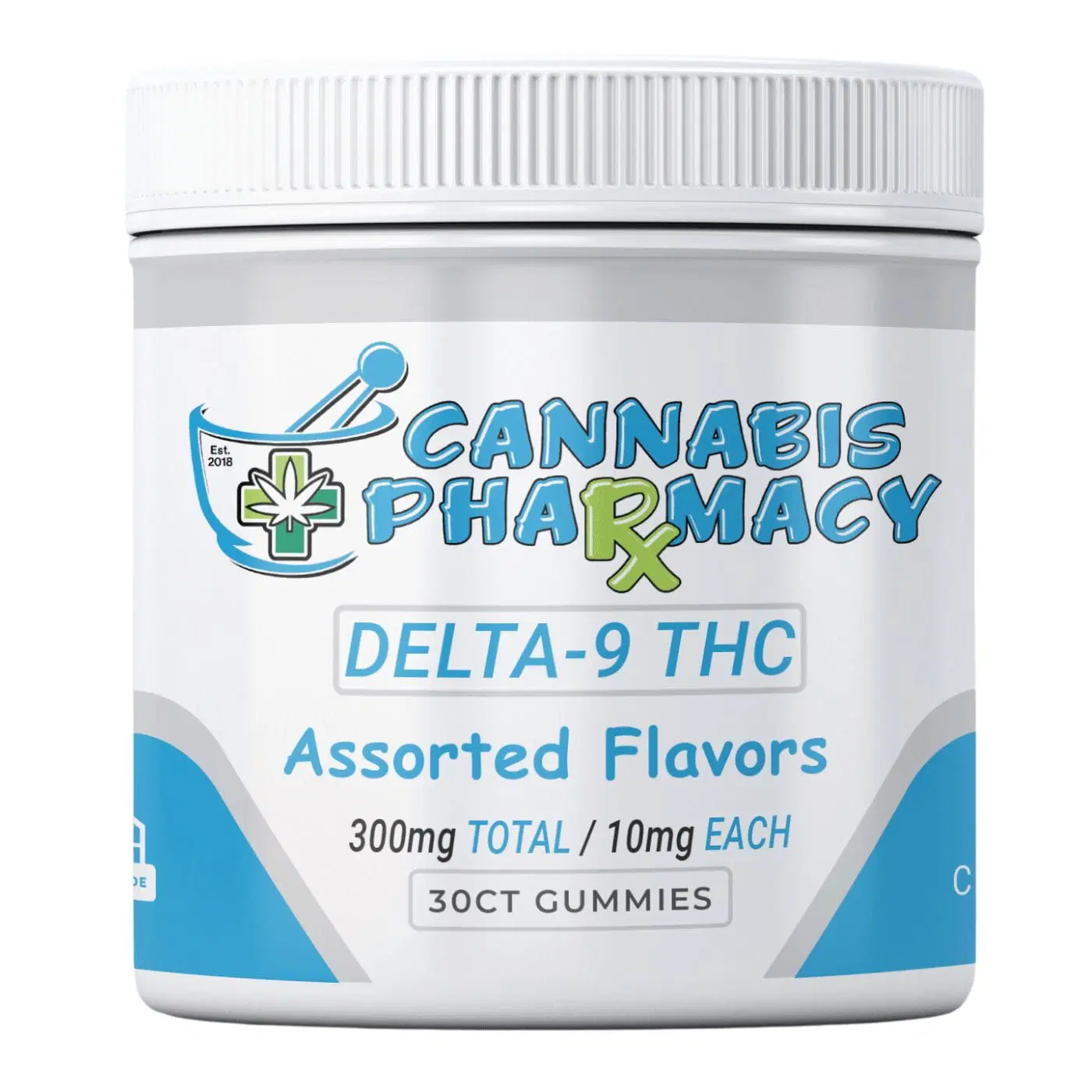 Elite Cannacy Delta-9 THC Gummies | 10mg – Assorted Flavors – 30ct
