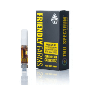 FF – Amnesia OG – 1g Cured Resin Cartridge