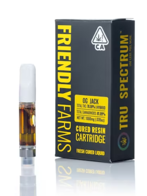 FF – OG Jack – 1g Cured Resin Cartridge