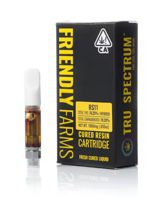 FF – RS11 – 1g Cured Resin Cartridge