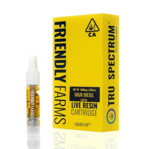FF – Sour Diesel – 1g Cured Live Resin Cartridge
