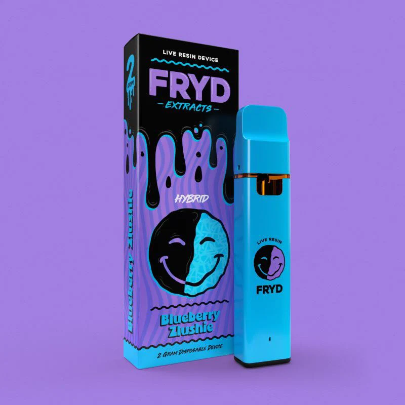 FRYD Blueberry Zlushie Live Resin – 2 Grams Disposable