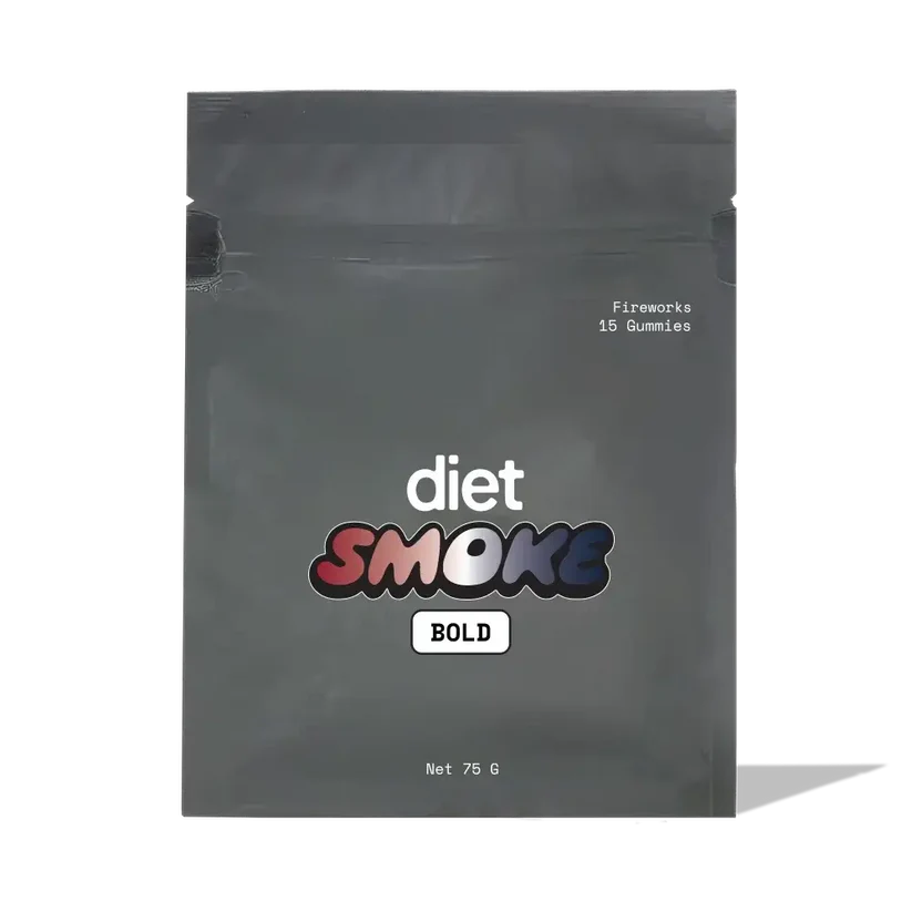 Fireworks 125MG THC Gummies by Diet Smoke