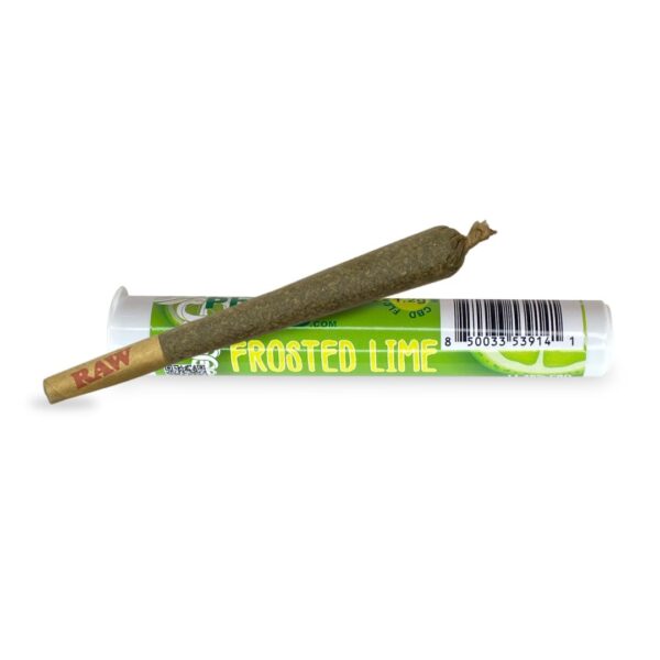 Frosted Lime CBD Hemp Flower – 1.2 gram Pre-Roll