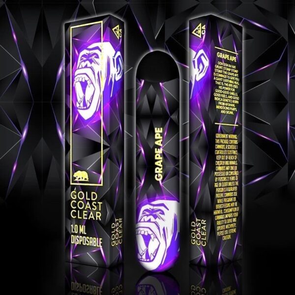 Gold Coast Clear Cart – Grape Ape