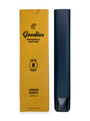 Goodies Lemon Runtz Delta-8-THC Disposable Vape – A Zesty, Potent, and Convenient Vaping Experience