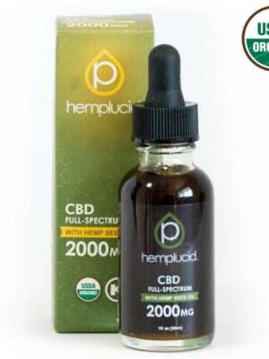 HempLucid Full-Spectrum CBD Tincture in Hemp Seed Oil (2000 mg CBD)