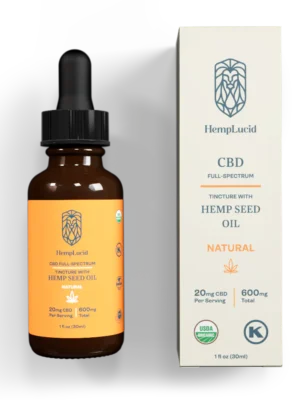 HempLucid Tincture Hemp Seed Oil (600 mg CBD) A Premium Full‑Spectrum CBD Experience for Holistic Wellness