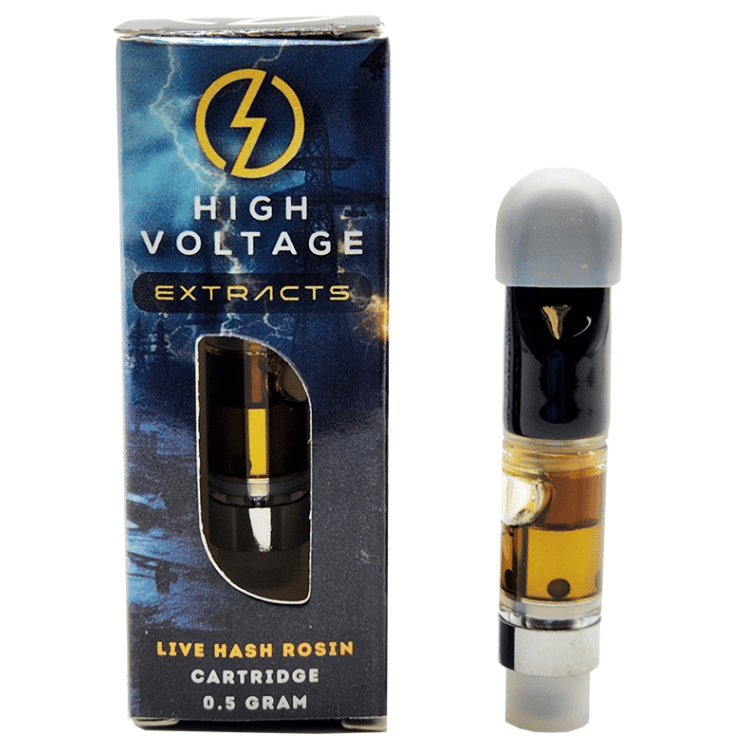 High Voltage Extracts (Live Hash Rosin Refill Cartridge )
