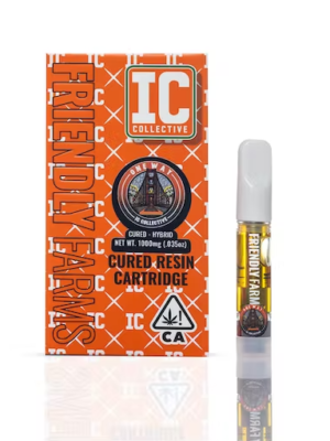 ICC/FF – One Way – 1g Cured Resin Cartridge: A Premium Experience in Concentrated Cannabis Extracts