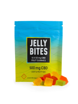 Jelly Bites – CBD – Light & Fruity Mix – 500mg: A Refreshing, Balanced CBD Edible Experience