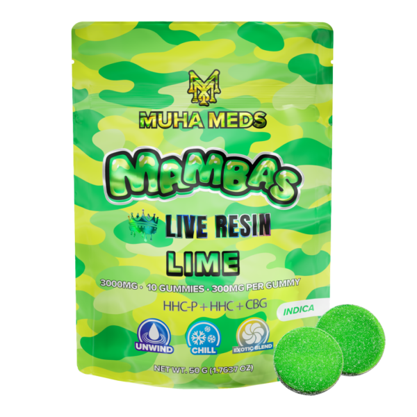 Lime 3 Gram Gummies
