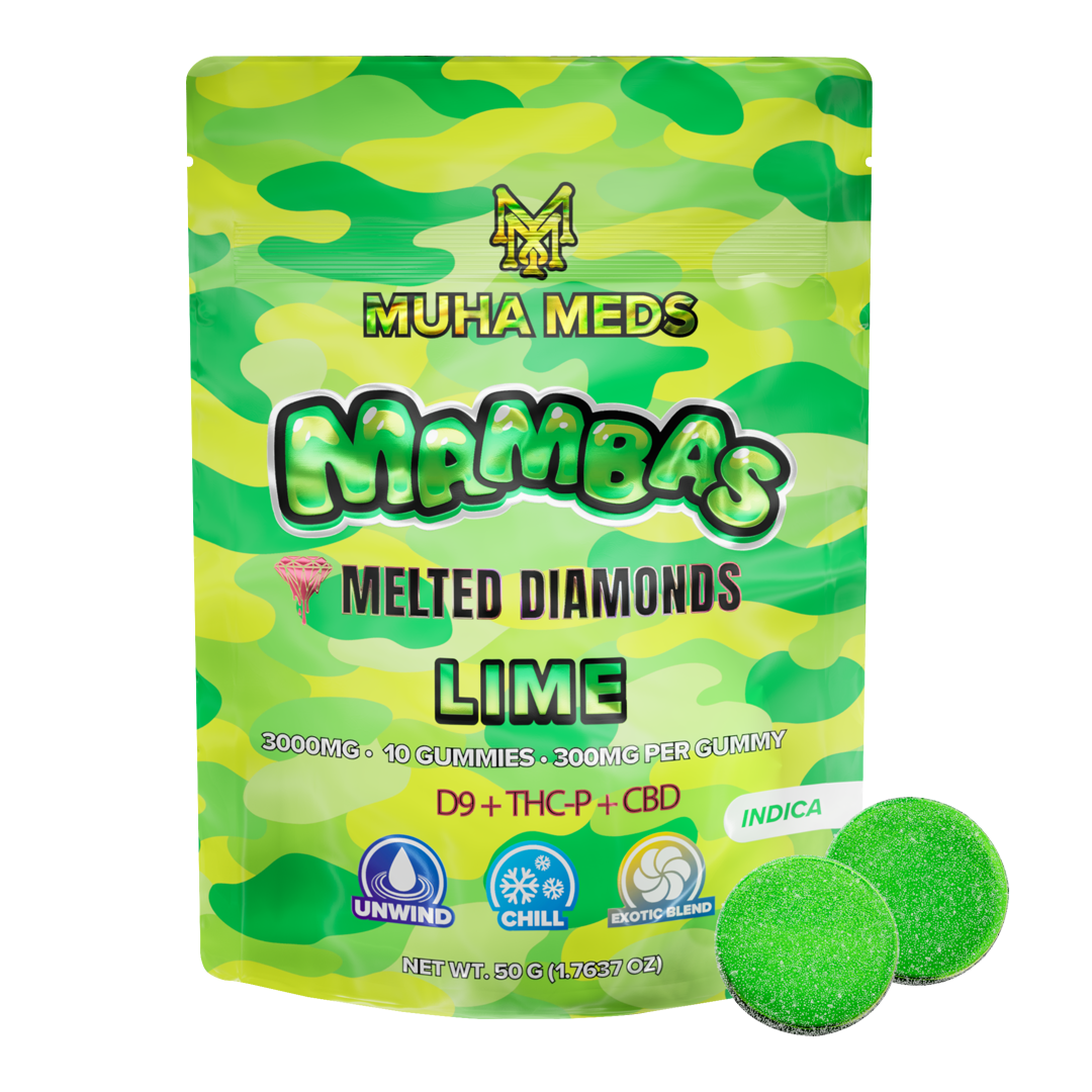 Lime 3 Gram Gummies