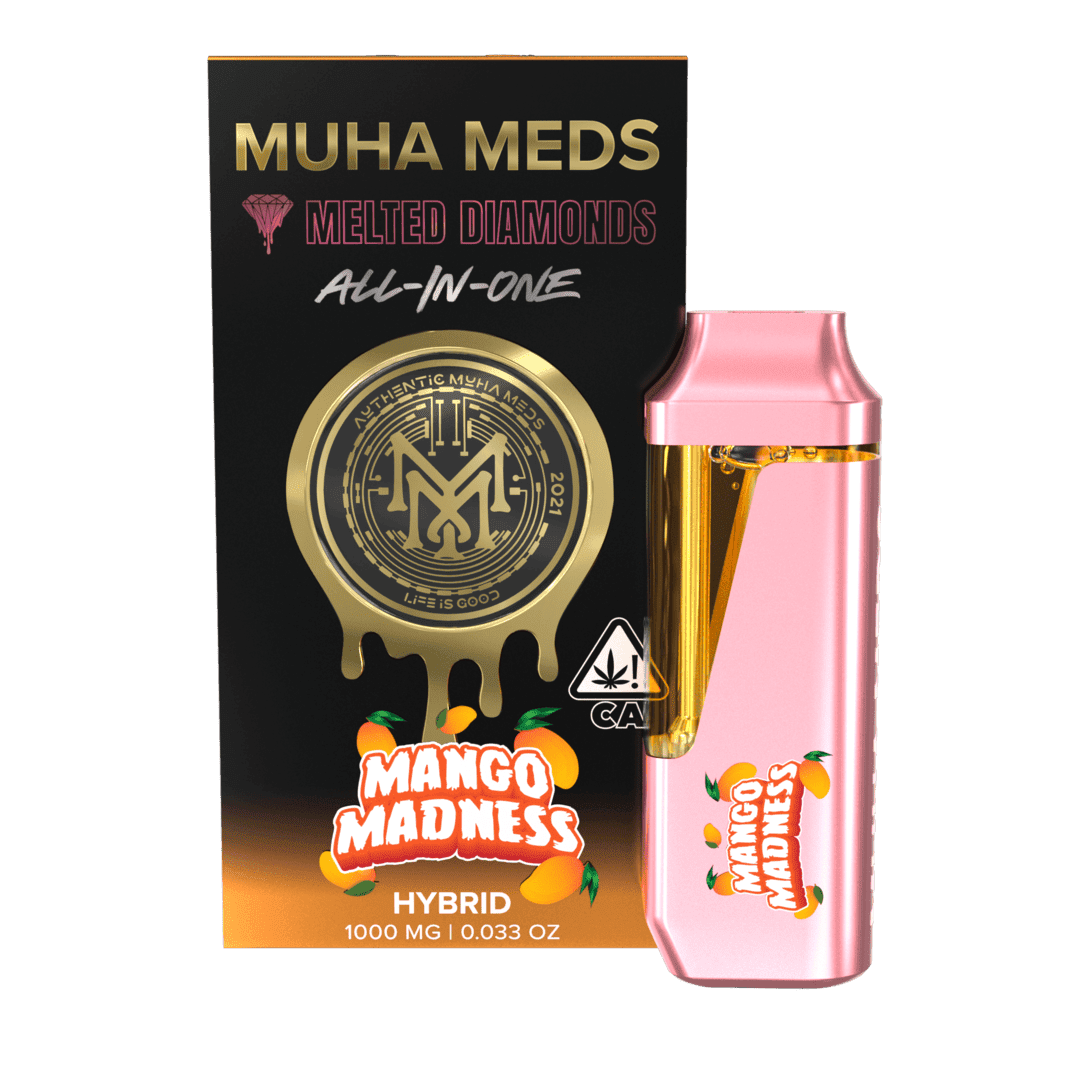 Muha Meds Mango Madness Disposable Vapes: A Burst of Exotic Flavor and Convenience