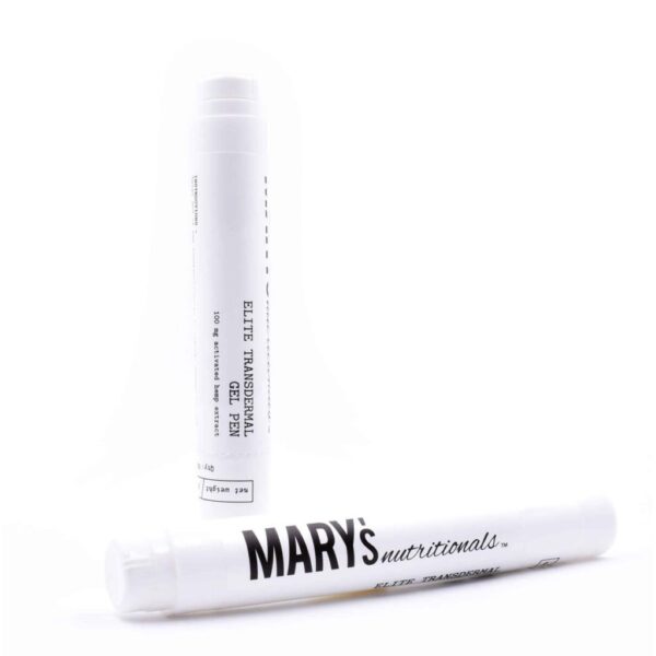 Mary’s Nutritionals Elite Transdermal Gel Pen: Fast-Acting CBD Relief on the Go