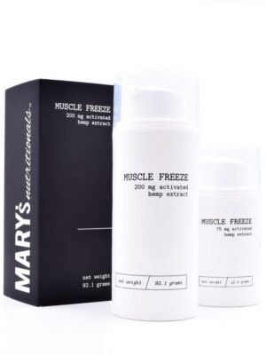 Mary’s Nutritionals Muscle Freeze: Fast-Acting CBD Relief for Sore Muscles