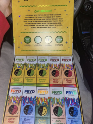 Wholesale Fryd Liquid Diamond Disposables (2000MG Mixed Flavors) (10 Vapes)