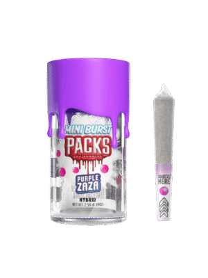 Mini Bursts | Purple Zaza | Infused | 5pk – A Potent and Flavorful Experience