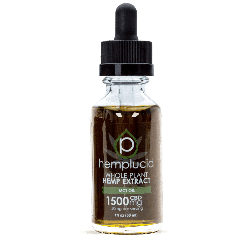 HempLucid Tincture MCT Oil (1500 mg CBD) – Premium Full-Spectrum CBD for Optimal Wellness