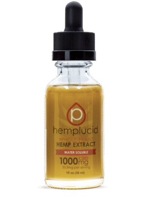 HempLucid Tincture Water Soluble (1000 mg CBD) - Fast-Acting, High-Potency Relief