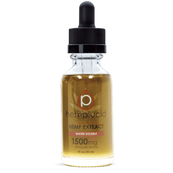 HempLucid Tincture Water Soluble (1500 mg CBD) - Fast-Acting, High-Potency Relief