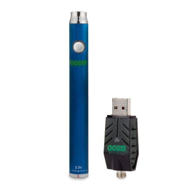 Ooze Slim Twist Pen Vape Battery – Blue