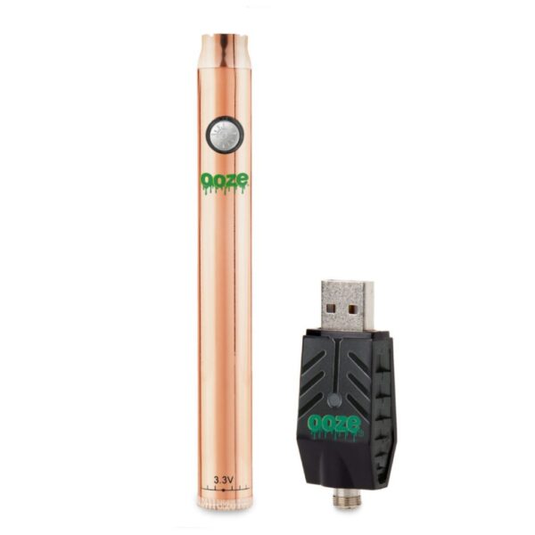 Ooze Slim Twist Pen Vape Battery – Rose Gold: Elegance Meets Performance