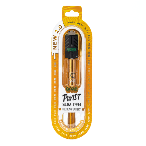 Ooze Slim Twist Pen 2.0 Vape Battery – Juicy Orange