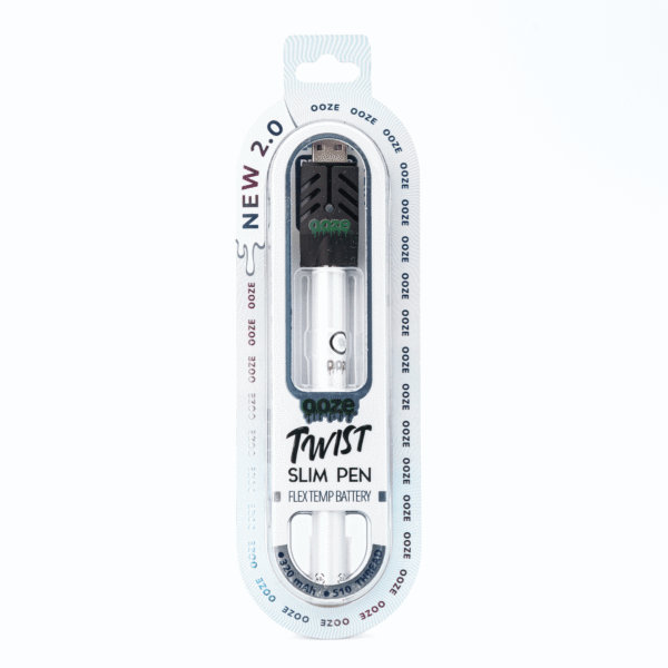 Ooze Slim Twist Pen 2.0 Vape Battery – Polar Pearl