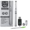 Ooze Slim Twist Pro Kit – Chrome: Elevate Your Vaping Game with Premium Performance