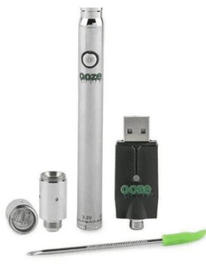 Ooze Slim Twist Pro Kit – Chrome: Elevate Your Vaping Game with Premium Performance