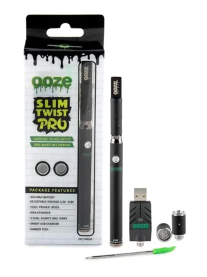 Ooze Slim Twist Pro Kit – Black: The Ultimate Vaping Experience