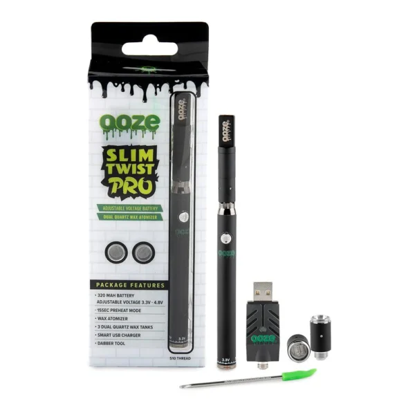 Ooze Slim Twist Pro Kit – Black: The Ultimate Vaping Experience