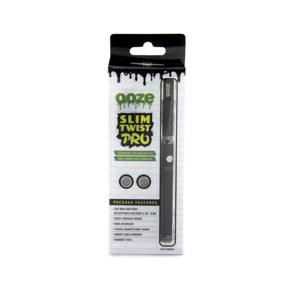 Ooze Slim Twist Pro Kit – Black: The Ultimate Vaping Experience