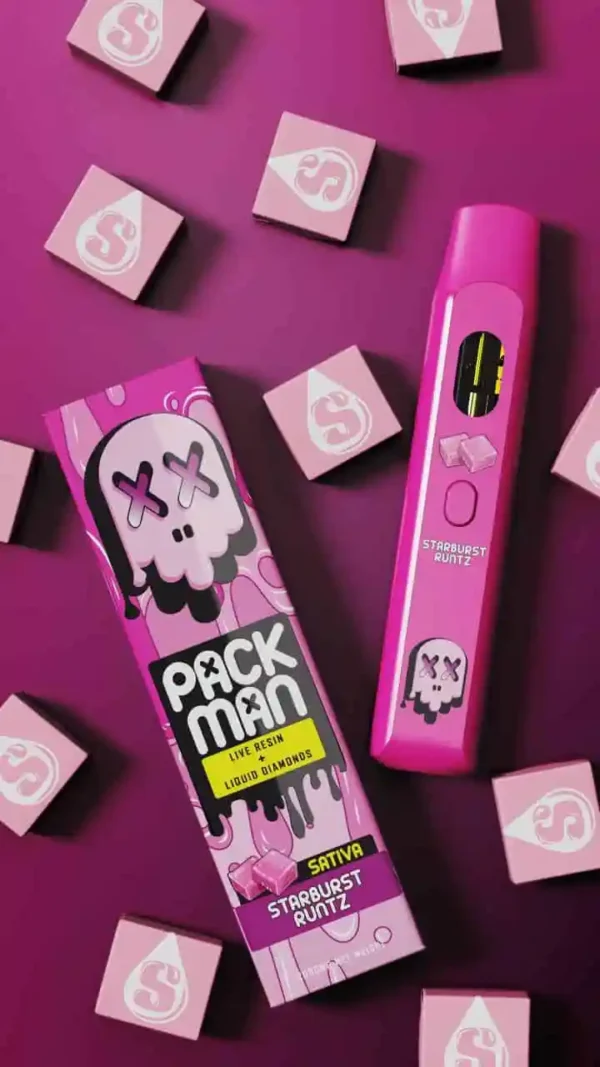 PackMan Starburst Runtz: A Flavorful Hybrid with Euphoric Effects