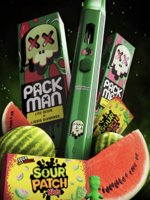 PackMan Watermelon Sour Patch: A Flavor-Packed Hybrid with a Sweet & Sour Punch