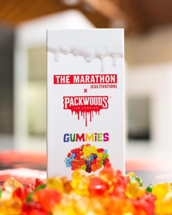 Packwoods x Marathon Gummies: A Powerful Edible Experience