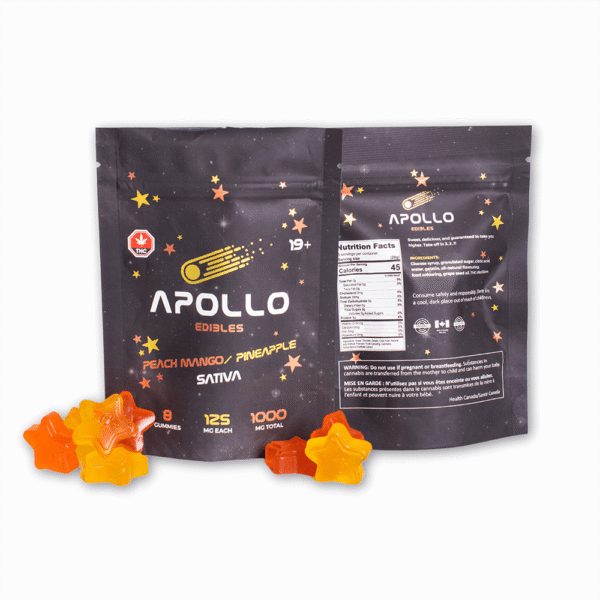 300MG Apollo Edibles – Sativa Gummies