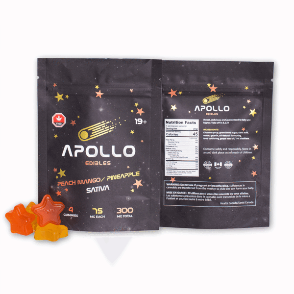 300MG Apollo Edibles – Sativa Gummies