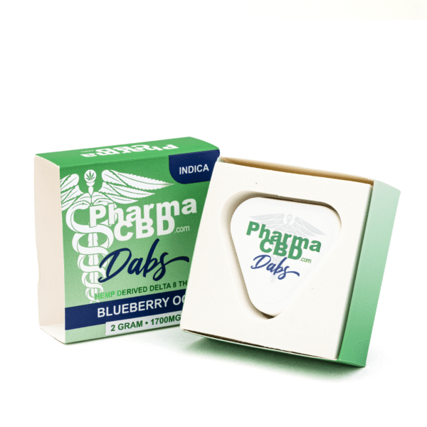 PharmaCBD Delta-8 Blueberry OG Dabs (2g Delta-8-THC): The Ultimate Dab Experience