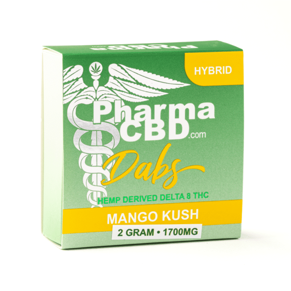 PharmaCBD Delta-8 Mango Kush Dabs (2g Delta-8-THC): The Ultimate Cannabis Concentrate Experience