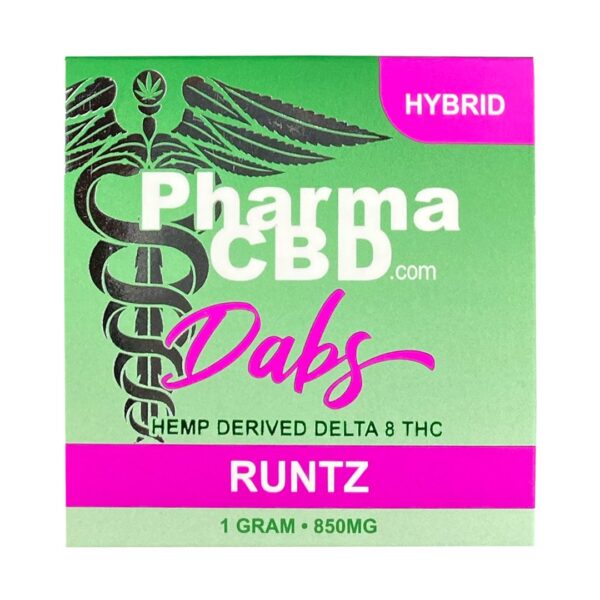 PharmaCBD Delta-8 Runtz Dabs (1 Gram Delta-8-THC)