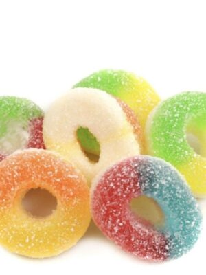 PharmaCBD Delta-8 Rainbow Rings (300 mg Total Delta-8-THC): A Colorful, Uplifting Edible Experience