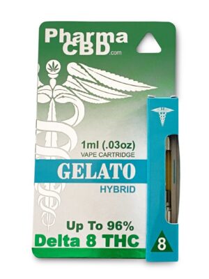PharmaCBD Gelato Delta-8-THC Vape Cartridge